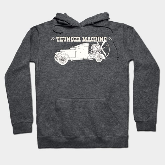 Thunder Machine Hoodie by bigbot